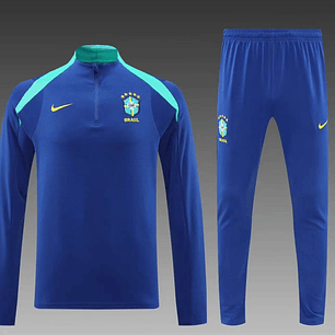 CONJUNTO DE ENTRENAMIENTO BRASIL 2026 AZ/AZ