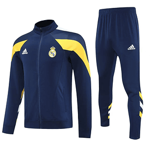 CONJUNTO DE PRESENTACION REAL MADRID 2026 AZ/AM/BL