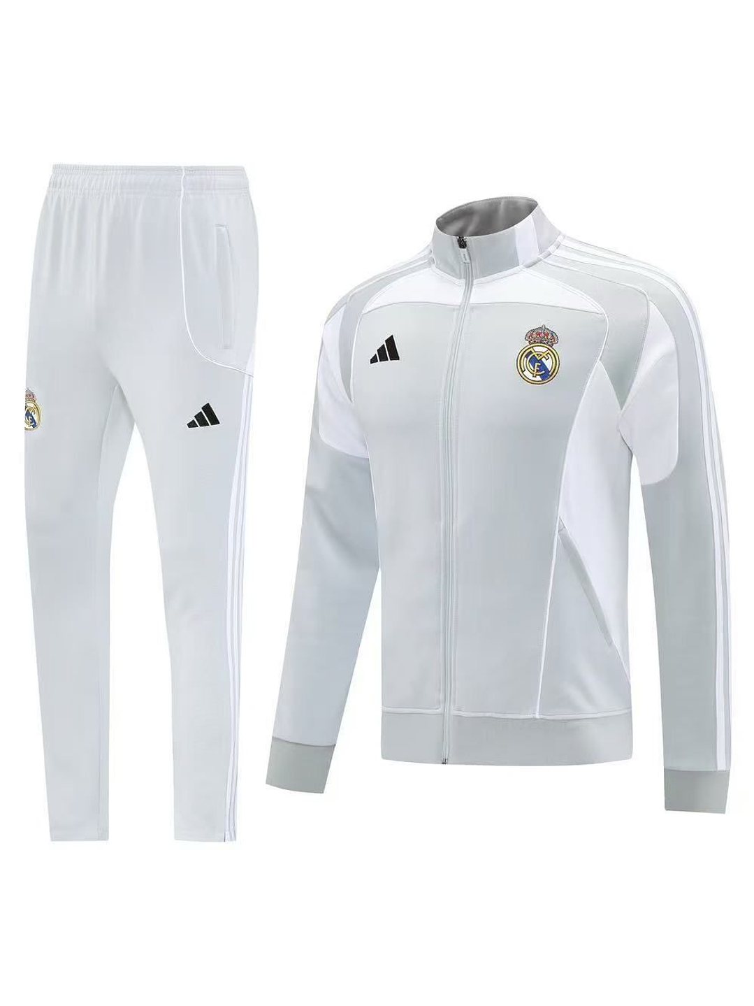 CONJUNTO DE PRESENTACION REAL MADRID 2026 BL/GR 1