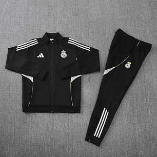 CONJUNTO DE PRESENTACION REAL MADRID 2026 NE/BL/AM