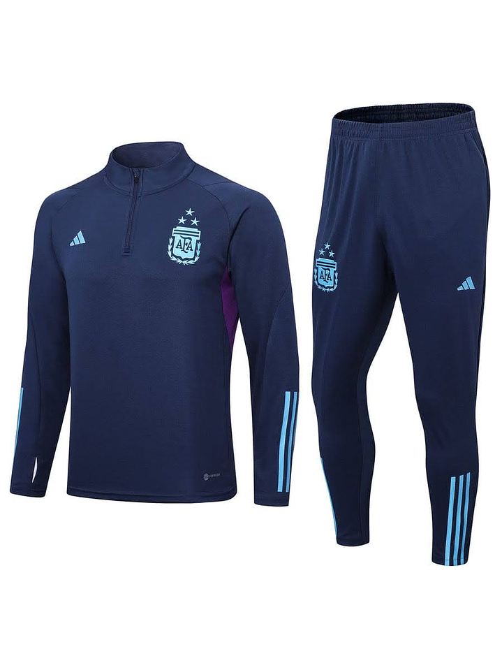 CONJUNTO DE ENTRENAMIENTO ARGENTINA 2026 AZ/AZ/MO 1