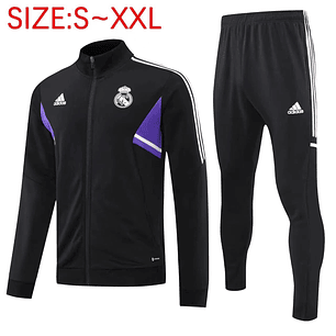 CONJUNTO DE PRESENTACION REAL MADRID MO/BL/NE