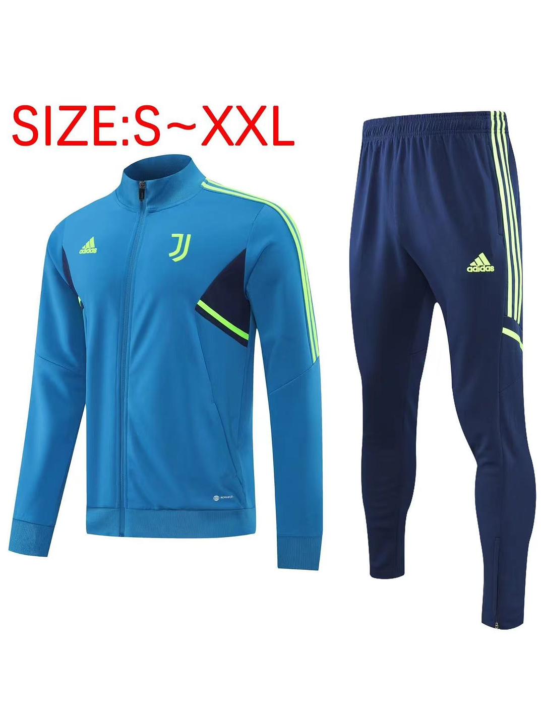 CONJUNTO DE PRESENTACION JUVENTUS 2026 AZ/VER/AZ 1