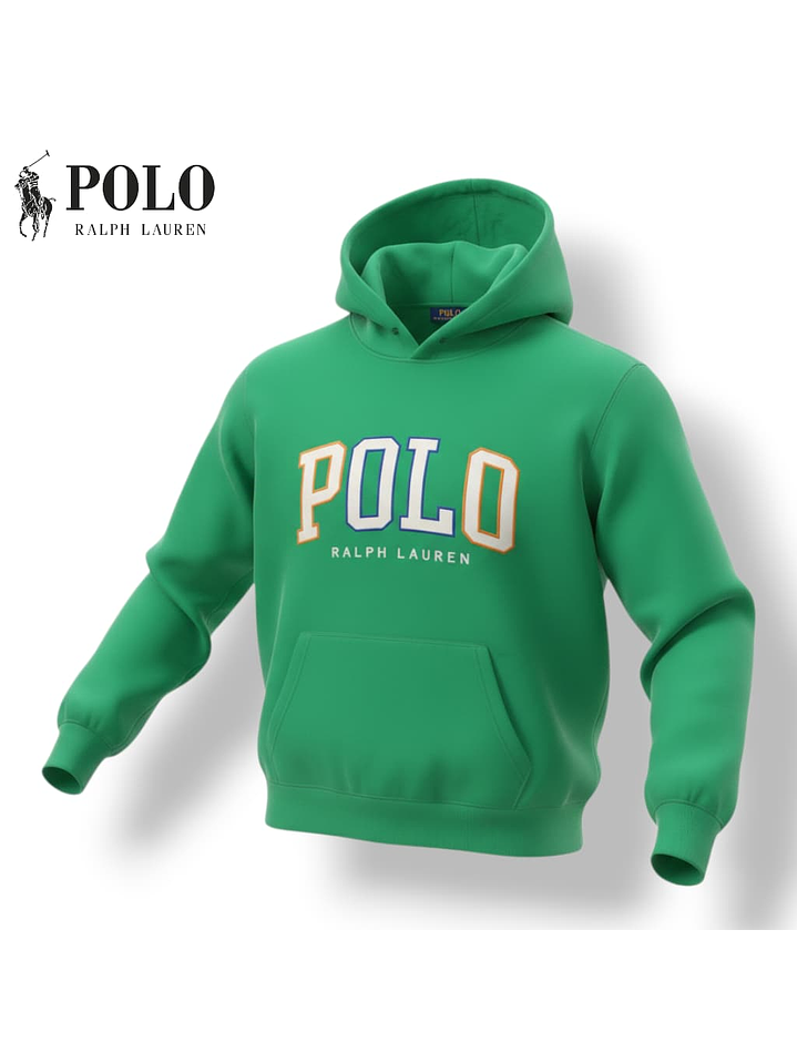 BUZO VERDE POLO RL 1