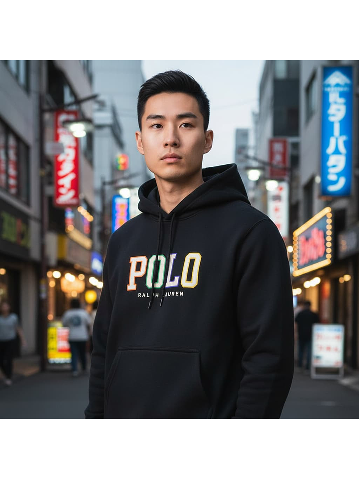 BUZO NEGRO POLO RL 2