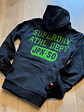 BUZO SUPERDRY NEGRO Y VERDE - Miniatura 2