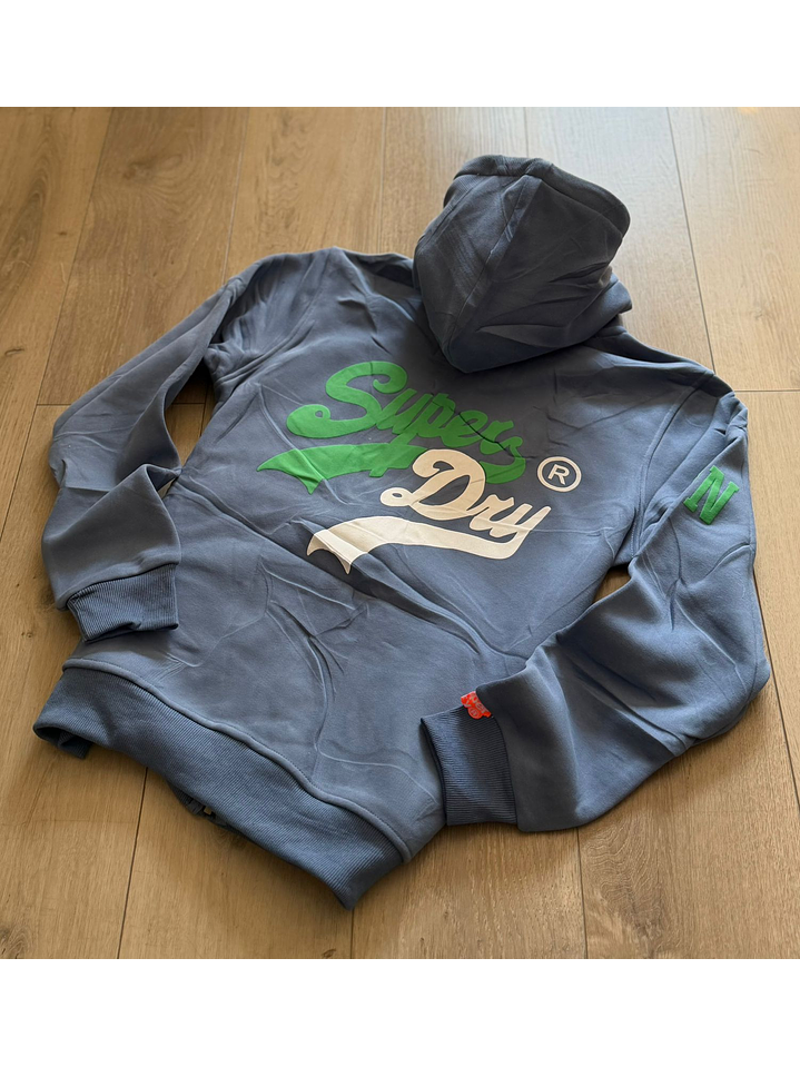 BUZO SUPERDRY AZUL GRISASEO 2