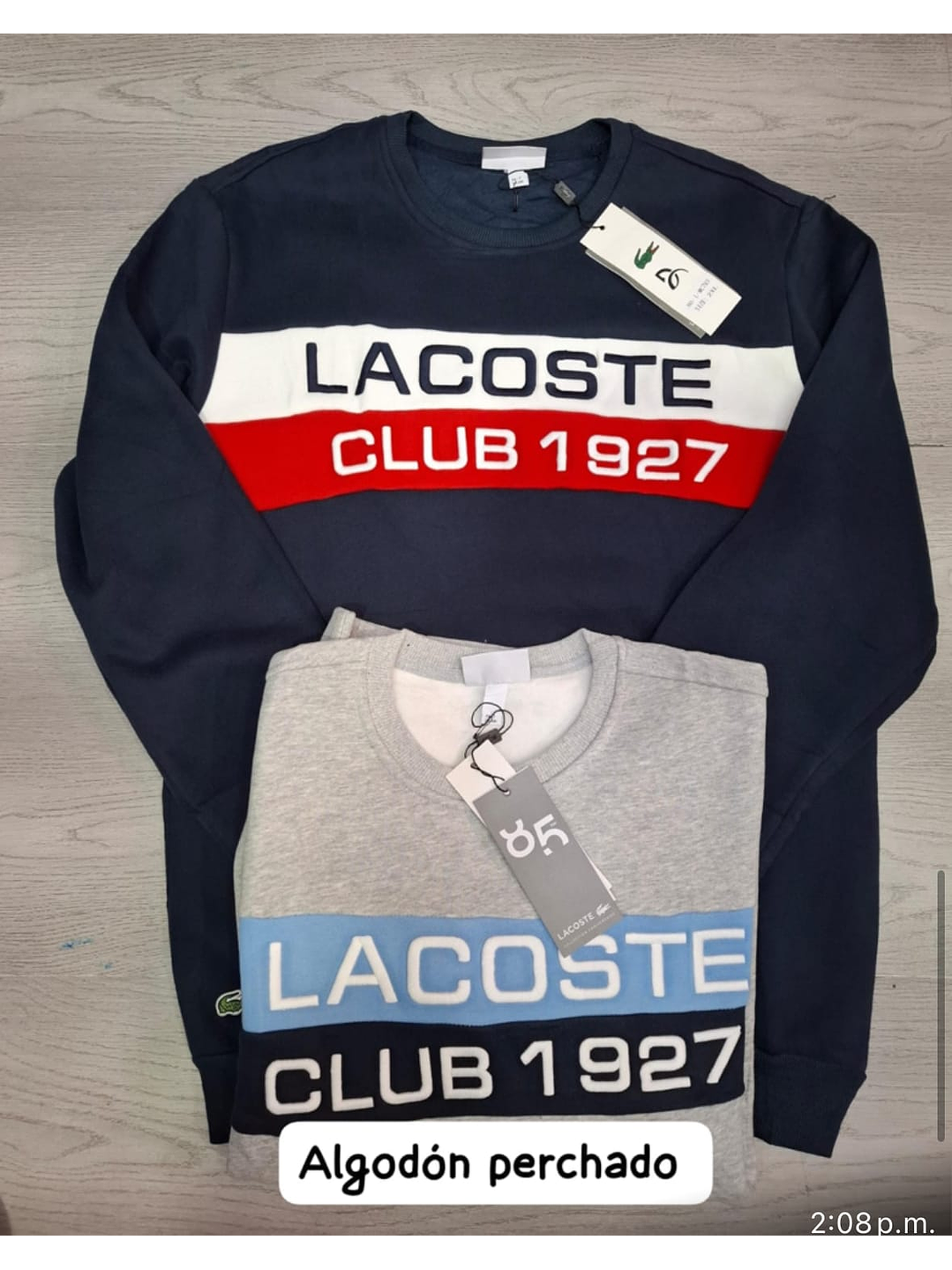 BUZO LACOSTE CLUB 1927 EN DISTINTOS COLORES 1