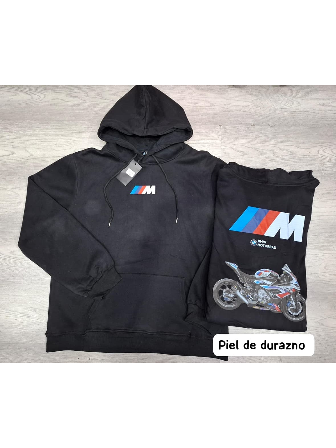 BUZO ESCUDERIAS NEGRO CON LOGO 1