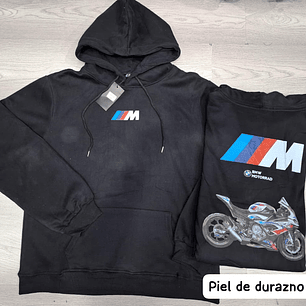 BUZO ESCUDERIAS NEGRO CON LOGO