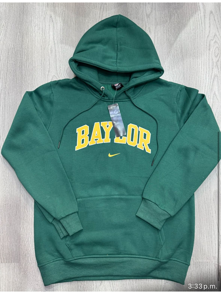 BUZO NFL VERDE CON LOGO DE BAYLOR 1