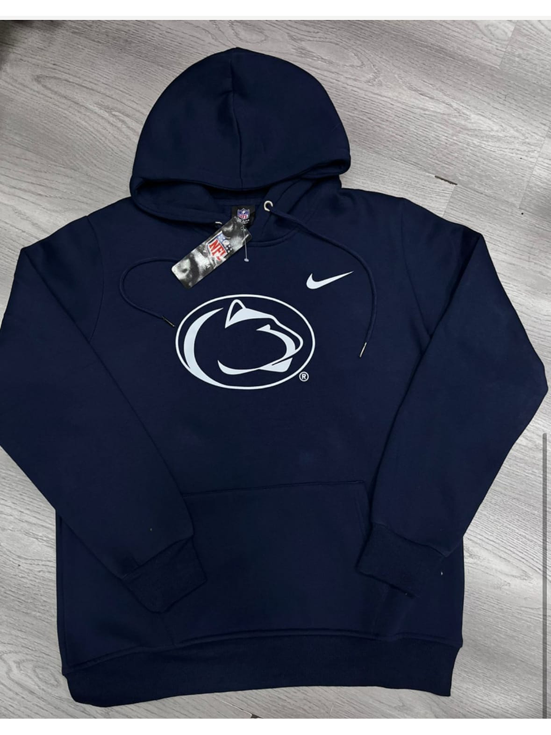 BUZO NFL CON LOGO LIONS CLUB AZUL OSCURO  1