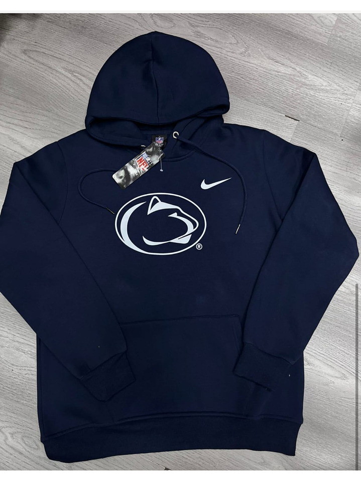 BUZO NFL CON LOGO LIONS CLUB AZUL OSCURO  1