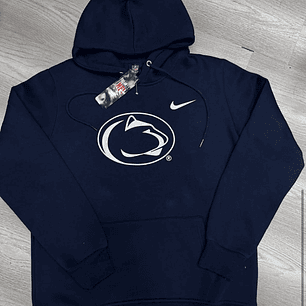 BUZO NFL CON LOGO LIONS CLUB AZUL OSCURO 