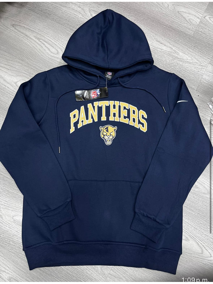 BUZO NFL CON LOGO DE PANTHERS AZUL  1