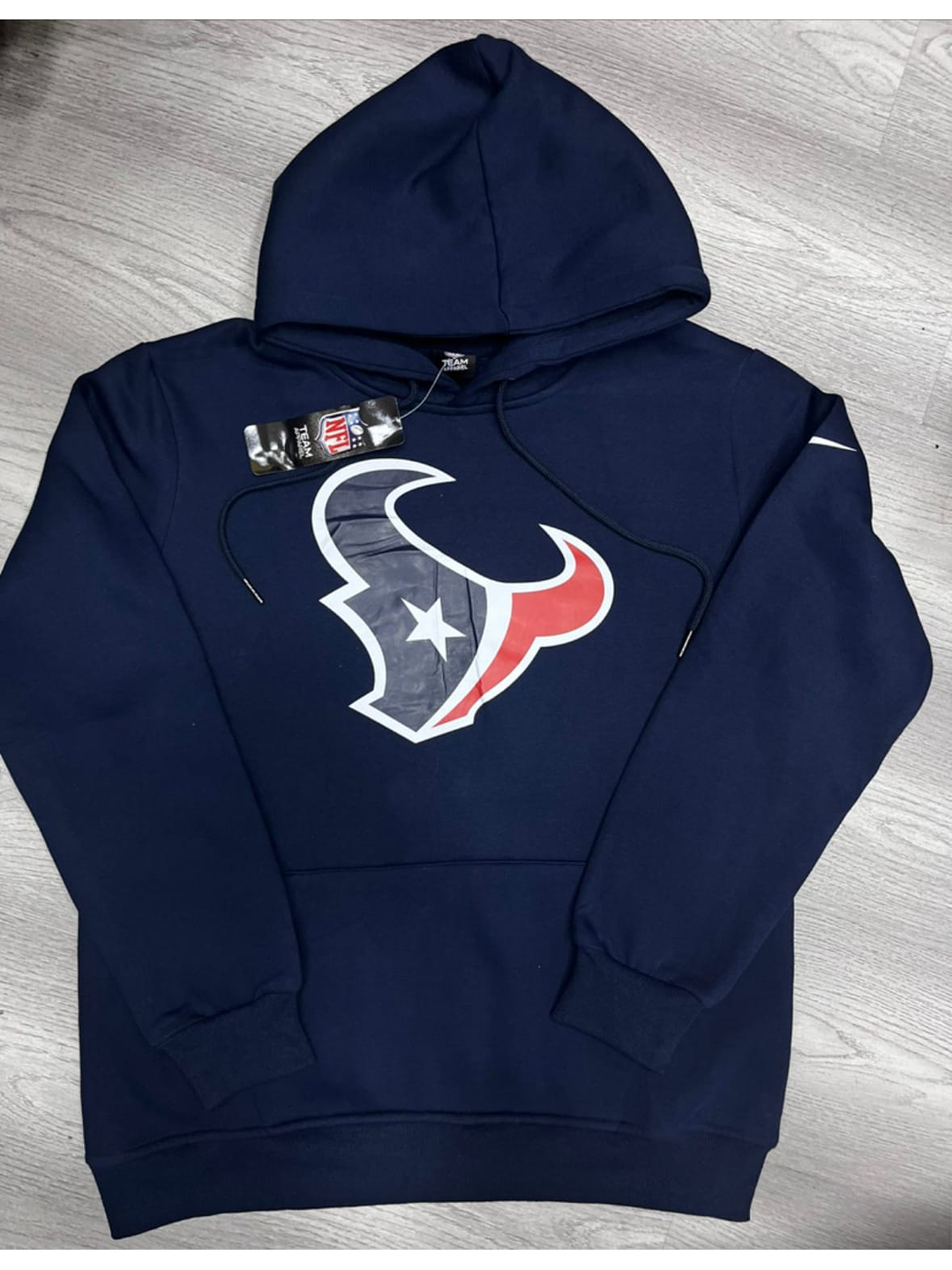 BUZO NFL CON LOGO DE HOUSTON TEXANS AZUL OSCURO  1