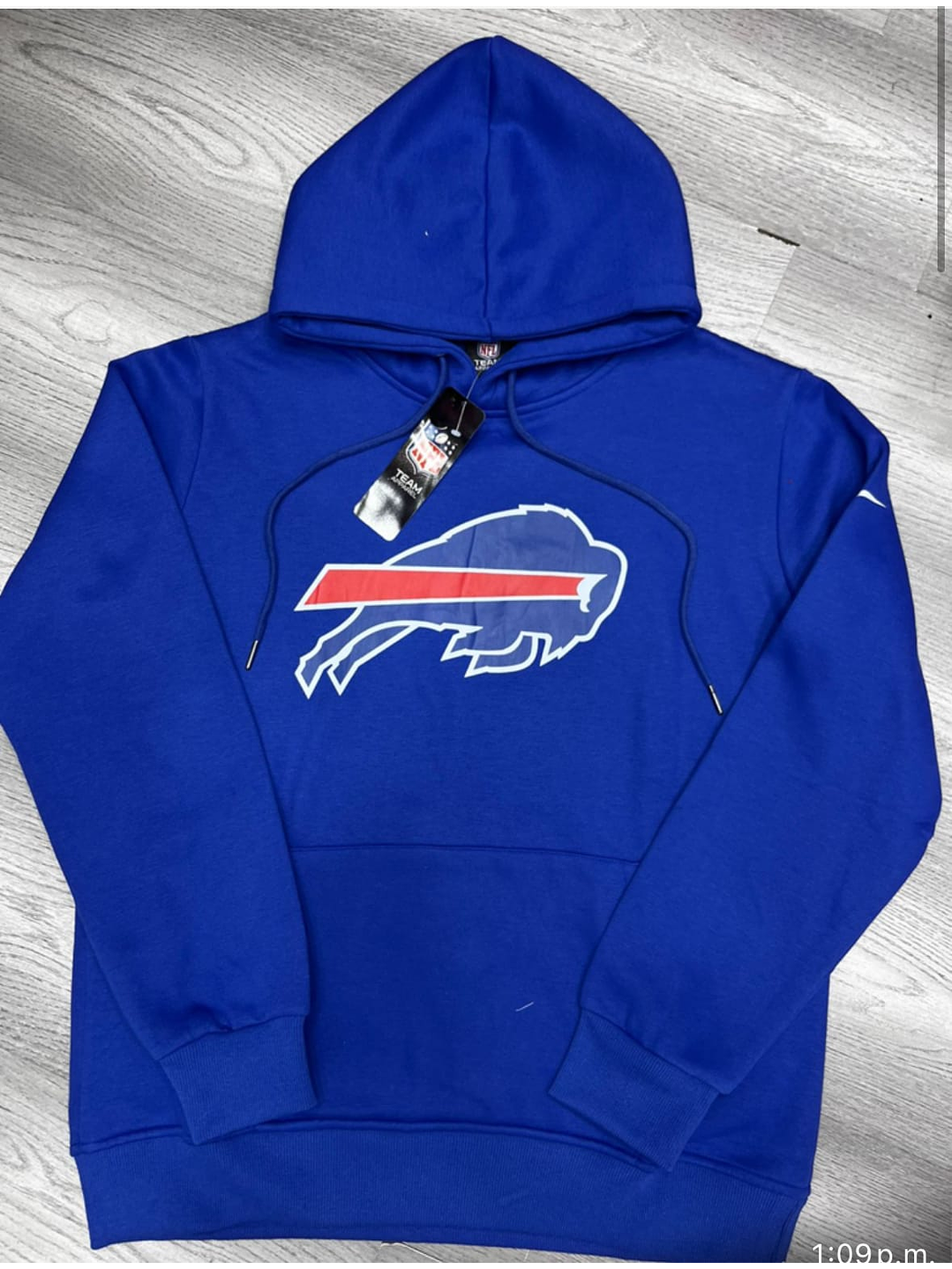 BUZO NFL CON LOGO DE BUFFALO BILLS AZUL 1