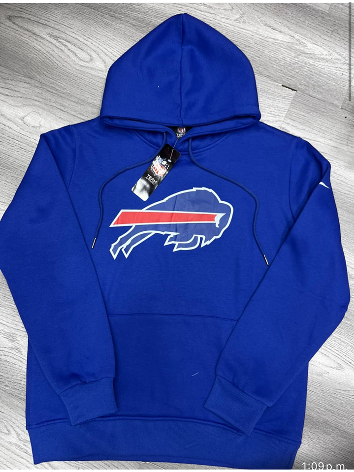 BUZO NFL CON LOGO DE BUFFALO BILLS AZUL 1
