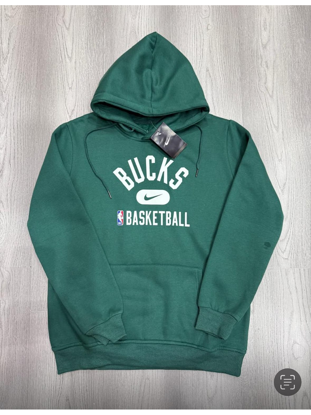 BUZO NFL COM LOGO DE MILWAUKEE BUCKS VERDE 1