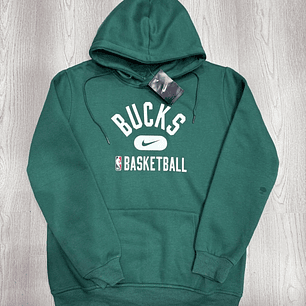 BUZO NFL COM LOGO DE MILWAUKEE BUCKS VERDE