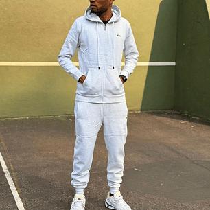 SUDADERA LACOSTE GRIS