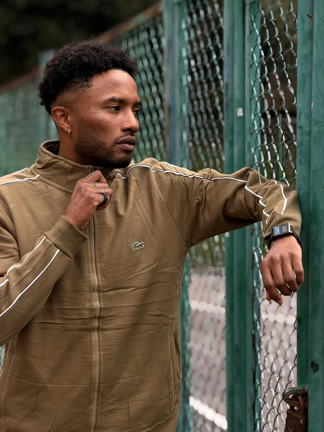 SUDADERA LACOSTE CAFE 2