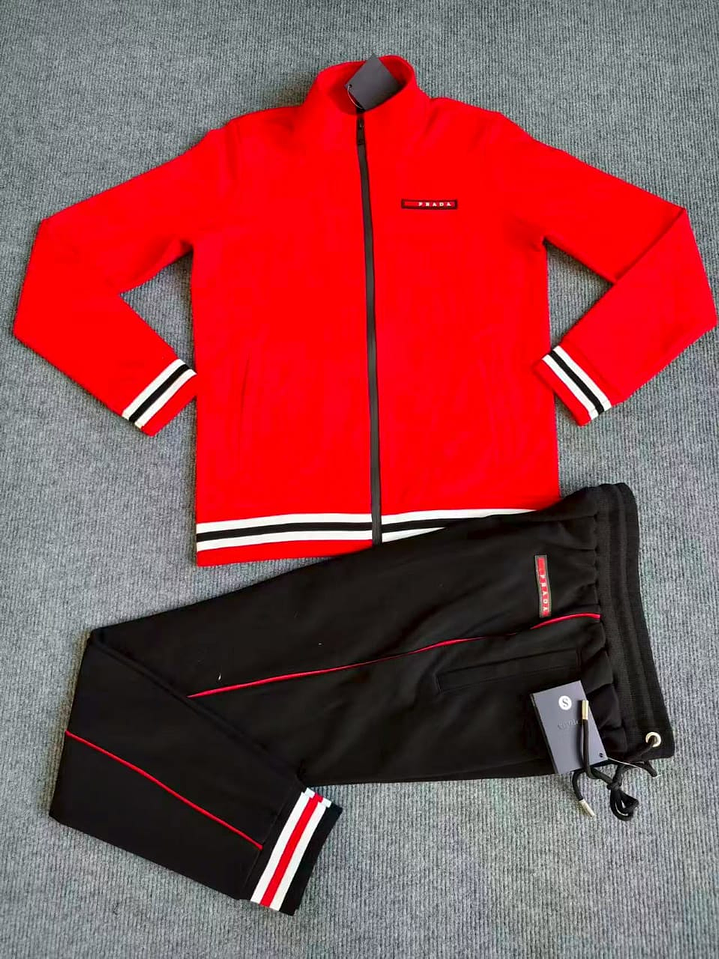 SUDADERA PHILIP PLEIN ROJO Y NEGRO 1