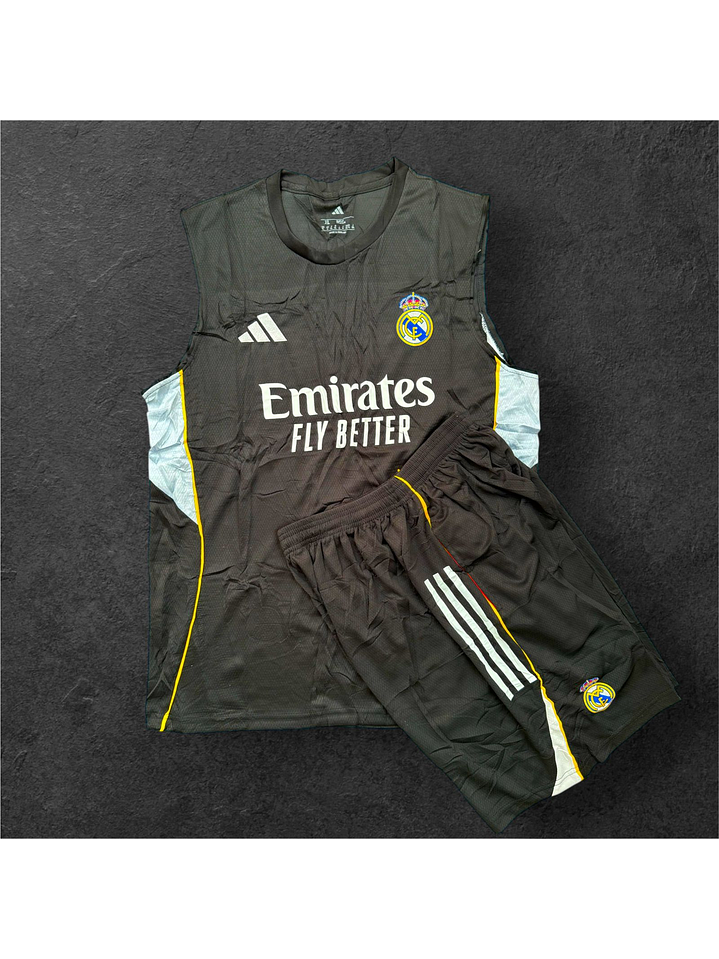 CONJUNTO MUSCULOSA REAL MADRID DIFERENTES COLORES 2