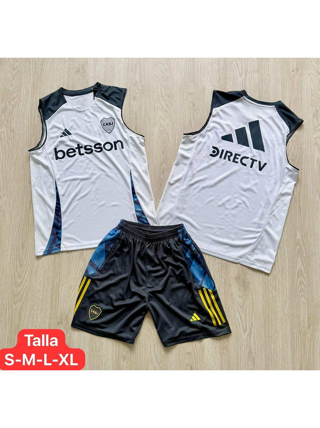 CONJUNTO DE ENTRENAMIENTO BOCA JUNIOR DIFERENTES COLORES 2