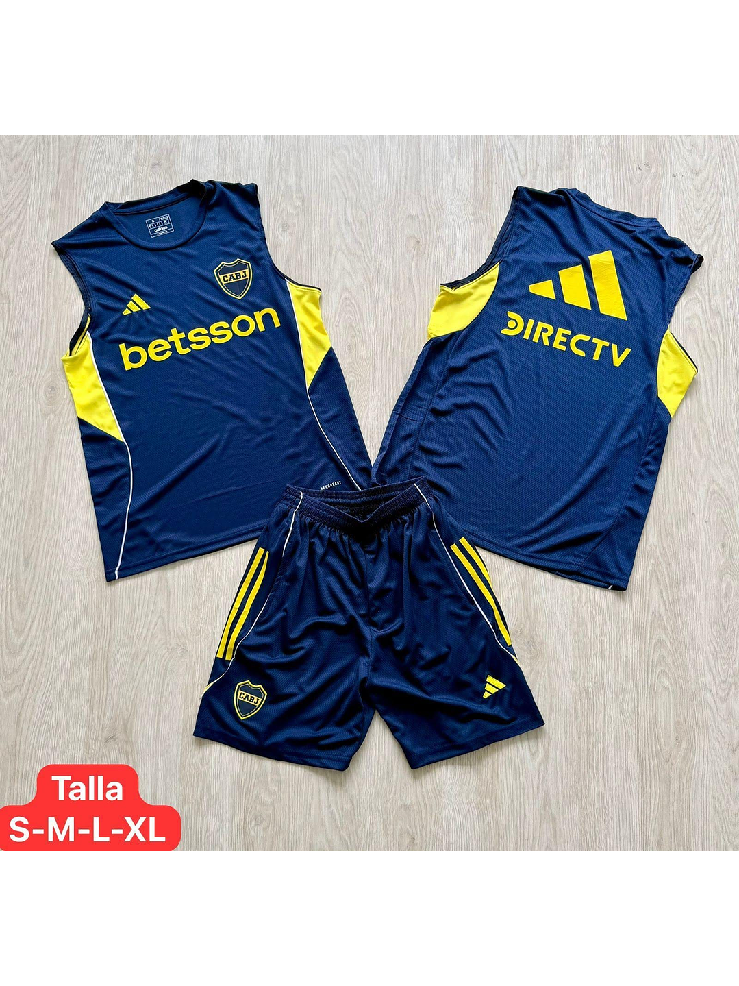 CONJUNTO DE ENTRENAMIENTO BOCA JUNIOR DIFERENTES COLORES 1
