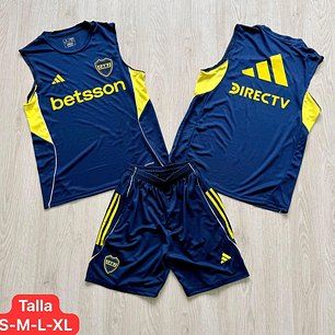 CONJUNTO DE ENTRENAMIENTO BOCA JUNIOR DIFERENTES COLORES