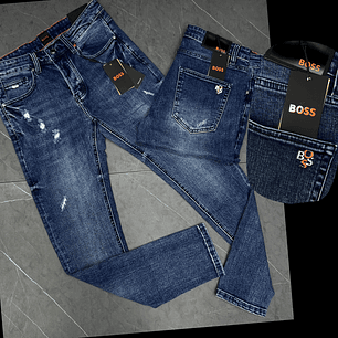 JEAN HUGO BOSS CON PEQUEÑAS ROTURAS