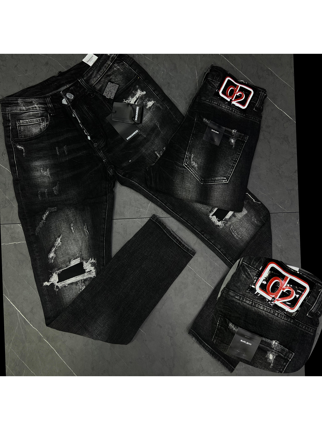 JEAN NEGRO DSQUARED   1