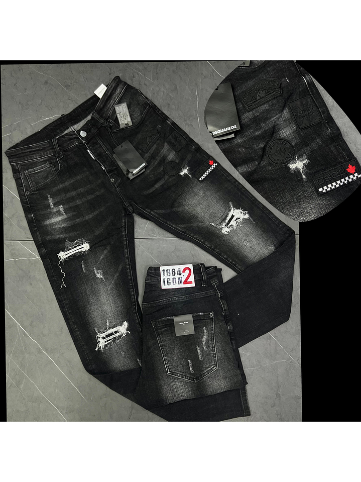 JEAN NEGRO DSQUARED 1