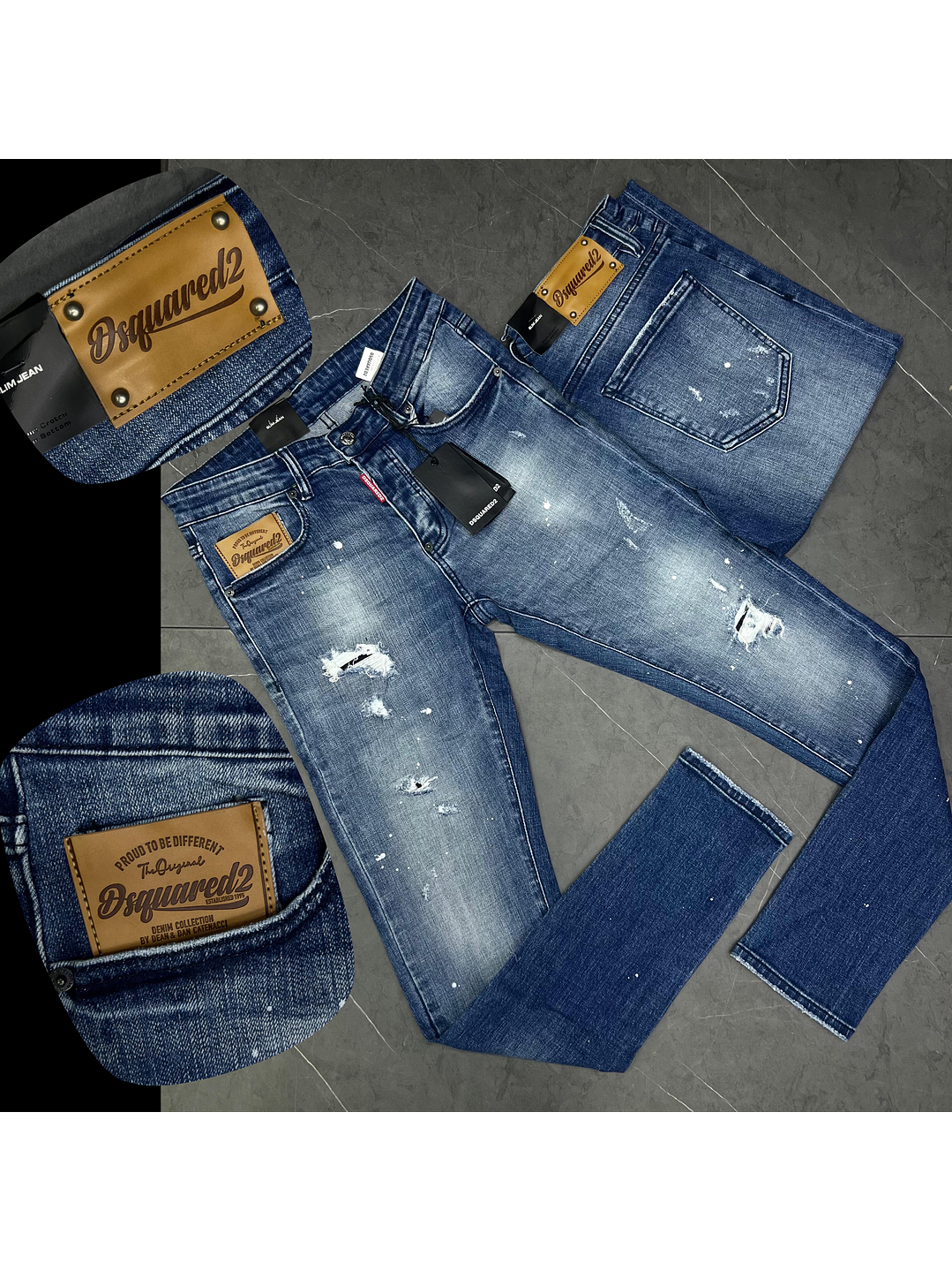 JEAN AZUL DSQUARED  1