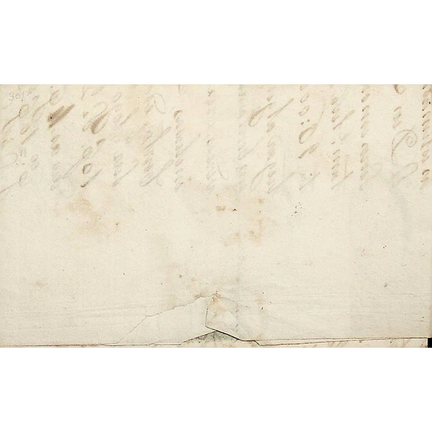 1839 Portugal Carta Pré-filatélica BGC 3 «BRAGANÇA» Azul