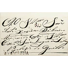 1846 Portugal Carta Pré-filatélica AZB 1 «AZAMBUJA» Sépia 1