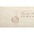 1842 Portugal Carta Pré-filatélica PRT 10 «PORTO» Azul 2