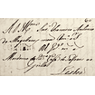 1814 Portugal Carta Pré-filatélica CBR 3 «COIMBRA» Preto