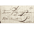 1835 Portugal Carta Pré-filatélica CND 1 «CONDEIXA» Azul