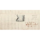 1832 Portugal Carta Pré-filatélica LSB 4 «LISBOA» Vermelho 2