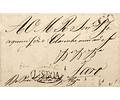 1821 Portugal Carta Pré-filatélica LSB 3 «LISBOA» Preto