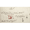 1831 Portugal Carta Pré-Filatélica PTB-S1 «SEGURA / PONTE DA BARCA» Vermelho