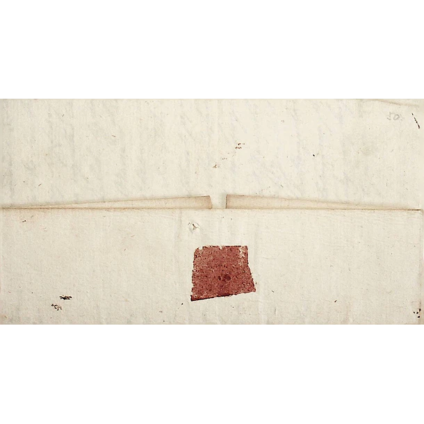 1831 Portugal Carta Pré-Filatélica PTB-S1 «SEGURA / PONTE DA BARCA» Vermelho