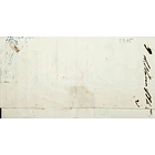 1845 Portugal Carta Pré-Filatélica CBR-S 2 «SEGURO COIMBRA» Preto + LSB 19 «LISBOA» 2