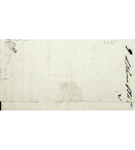 1845 Portugal Carta Pré-Filatélica CBR-S 2 «SEGURO COIMBRA» Preto + LSB 19 «LISBOA»