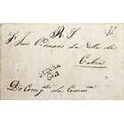 1830 Portugal Carta Pré-Filatélica Seia SEI-S 1 «SEGURA CEA» Sépia 1