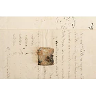 1834 Portugal Carta Pré-Filatélica ABT 2 «ABRANTES» Sépia 2