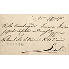 1836 Portugal Pré-Filatelia AGD 2 «AGUEDA» Azul 1