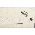 1846 Portugal Carta Pré-Filatélica AGD 3 «AGUEDA» Sépia 2